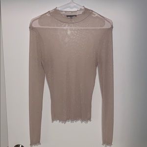 Charlotte Russe Sparkly Top